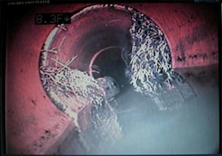 Drain camera inspection